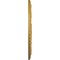 Ekena Millwork Bellona Ceiling Medallion (Canopies up to 3 5/8"), 23 5/8"OD x 3 5/8"ID x 1 1/8"P, Iridescent Gold CM23BEIGS - alternate 4